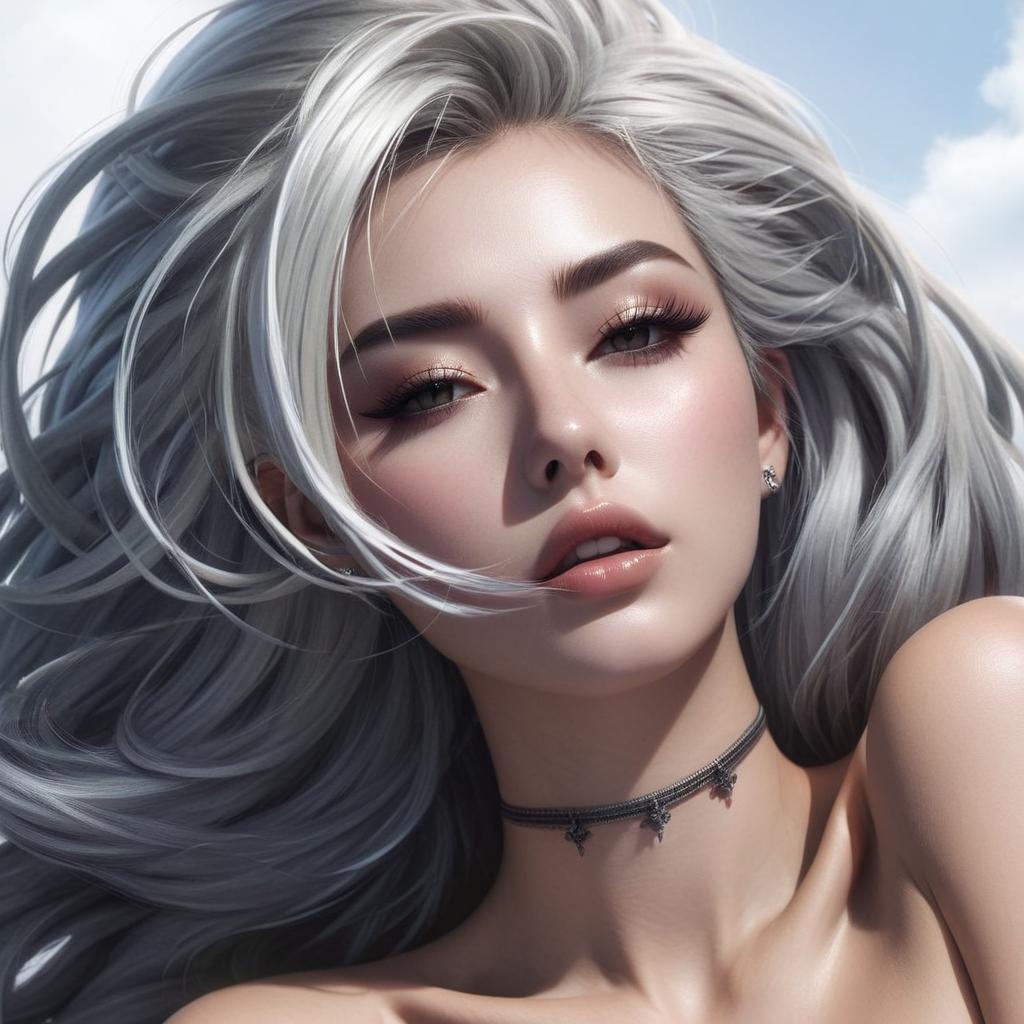make her hair blonde