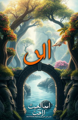 An artistic book cover for a novel titled 'ايراكوا' by the author آدم أجـــــرى