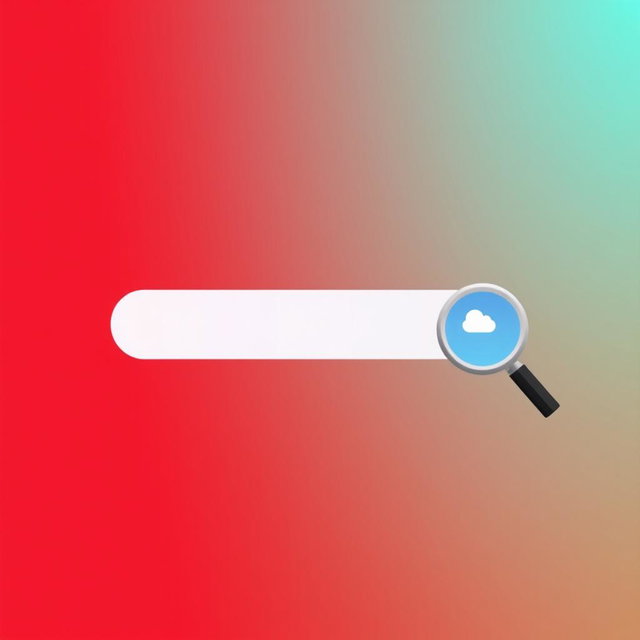 A vibrant banner featuring a pixelated gradient background that transitions from red in the top left corner to black in the bottom right corner