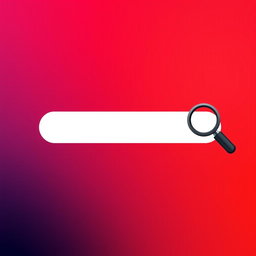 A banner with a pixelated gradient background that smoothly transitions from a vibrant red in the top left corner to a deep black in the bottom right corner