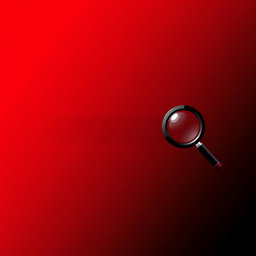 A striking banner designed with a pixelated gradient background that transitions beautifully from a bright red in the top left corner to a rich black in the bottom right corner