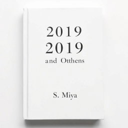 A classical and sophisticated white poetry book cover featuring the title '2019 and Other Poems' in a traditional, serif font that conveys elegance and timelessness