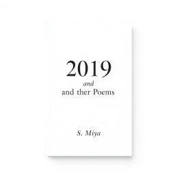 A beautifully designed classical A4 poetry book cover