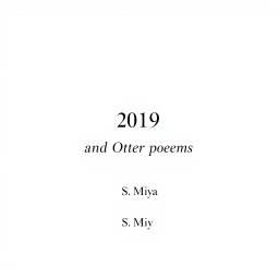 A classical A4 fullscreen poetry book cover, entirely in a clean, bright white background
