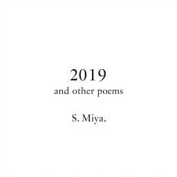 A classical A4 fullscreen poetry book cover featuring a pristine white background