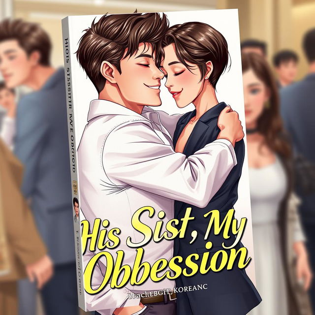 A book cover featuring the title "His Sister, My Obsession" in an eye-catching font