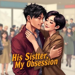A book cover featuring the title "His Sister, My Obsession" in an eye-catching font