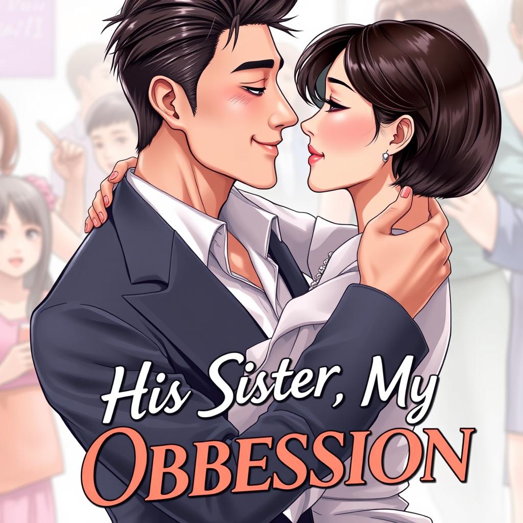 A book cover featuring the title "His Sister, My Obsession" in an eye-catching font