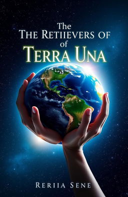 A stunning view of Earth from outer space, with vibrant blues and greens depicting oceans and landmasses