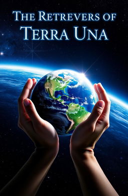 A stunning view of Earth from outer space, with vibrant blues and greens depicting oceans and landmasses