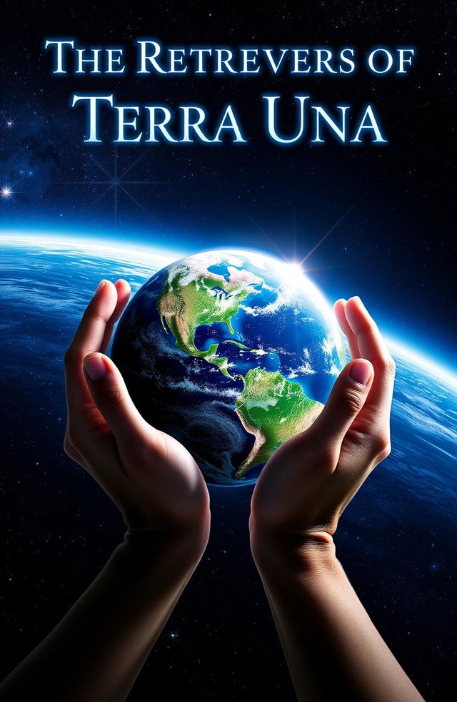 A stunning view of Earth from outer space, with vibrant blues and greens depicting oceans and landmasses