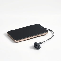 A high-quality image of a sleek, modern gadget, such as a smartphone, displayed on a clean white background to highlight its features