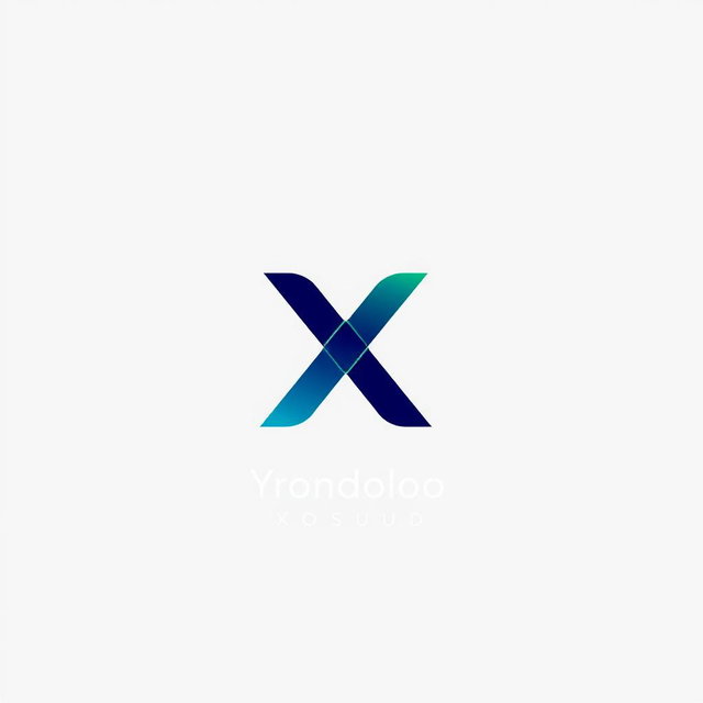 A modern and sleek logo design for 'Yrondoloo Xosuud'