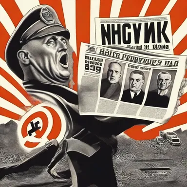 During World War II, the Nazi propaganda machine targeted the admass through mass media to manipulate public opinion.