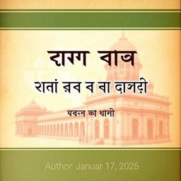 A beautifully designed cover page featuring the title 'বাঙ্গালীর ইতিহাস আদিপর্ব ২য় খন্ড' prominently displayed in a classic serif font that conveys historical significance