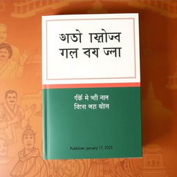 A elegantly designed cover page for the book titled 'বাঙ্গালীর ইতিহাস আদিপর্ব ২য় খন্ড', featuring the author's name 'নীহার রঞ্জন রায়' prominently placed below the title