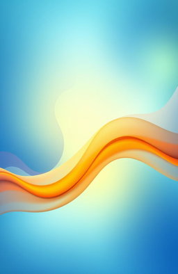 An abstract representation of the concept of 'tra', featuring fluid shapes and lines flowing seamlessly together, creating a sense of movement and continuity