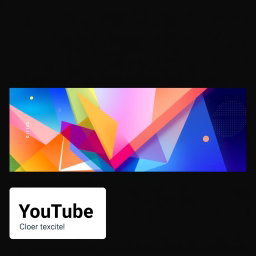 A vibrant and eye-catching YouTube banner designed to capture attention