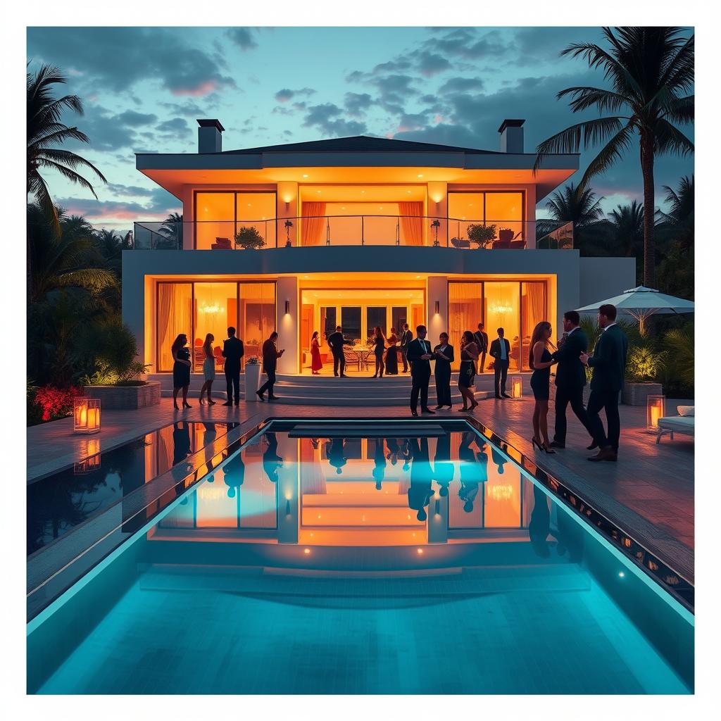 A sophisticated and stylish depiction representing the essence of a 'Playboy' lifestyle