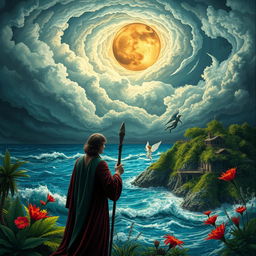 A visually stunning interpretation of William Shakespeare's 'The Tempest'