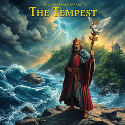A captivating visual representation of 'The Tempest' by William Shakespeare