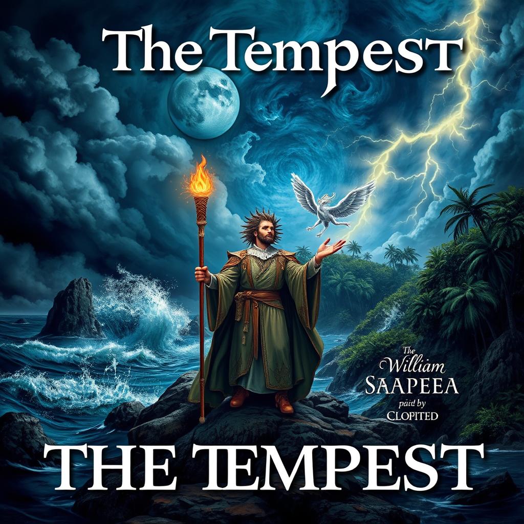 A captivating visual representation of 'The Tempest' by William Shakespeare
