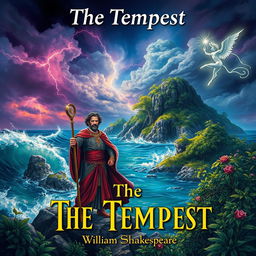 A captivating visual representation of 'The Tempest' by William Shakespeare