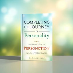 A book cover design for the title 'Completing the Journey of Personality: From Formation to Perfection'