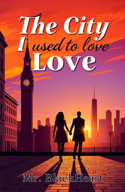 A captivating book cover for "The City I Used to Love" by Mr
