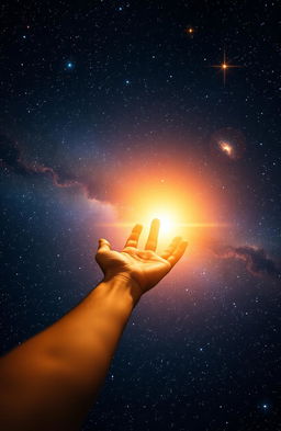 A breathtaking starry night sky filled with countless twinkling stars and vibrant nebulae, showcasing the beauty of the cosmos