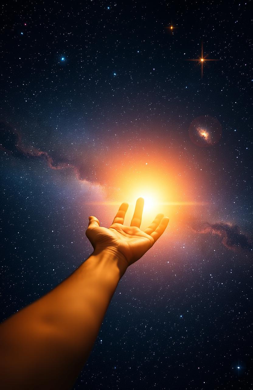 A breathtaking starry night sky filled with countless twinkling stars and vibrant nebulae, showcasing the beauty of the cosmos