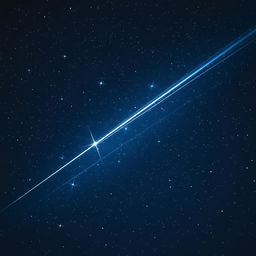 A mesmerizing starry sky filled with a multitude of bright stars sparkling against a deep navy backdrop