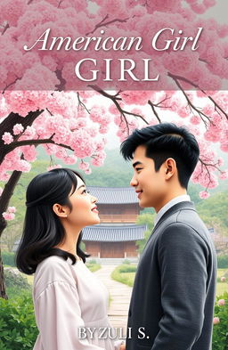 A book cover for 'American Girl' by Zuli S