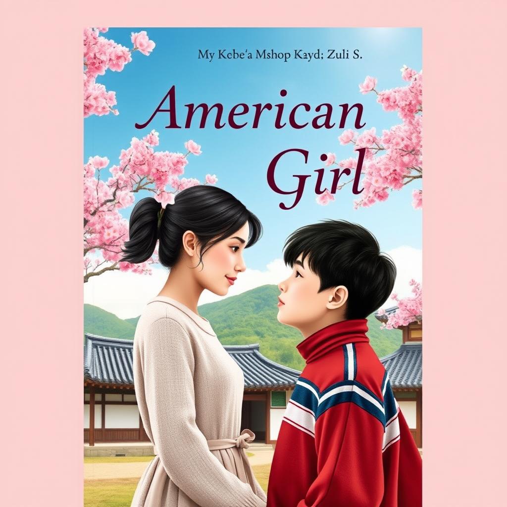A book cover for 'American Girl' by Zuli S