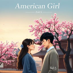 A book cover for 'American Girl' by Zuli S