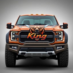 A lightweight truck featuring a powerful V8 engine, designed with inspiration from a Grizzly Bear