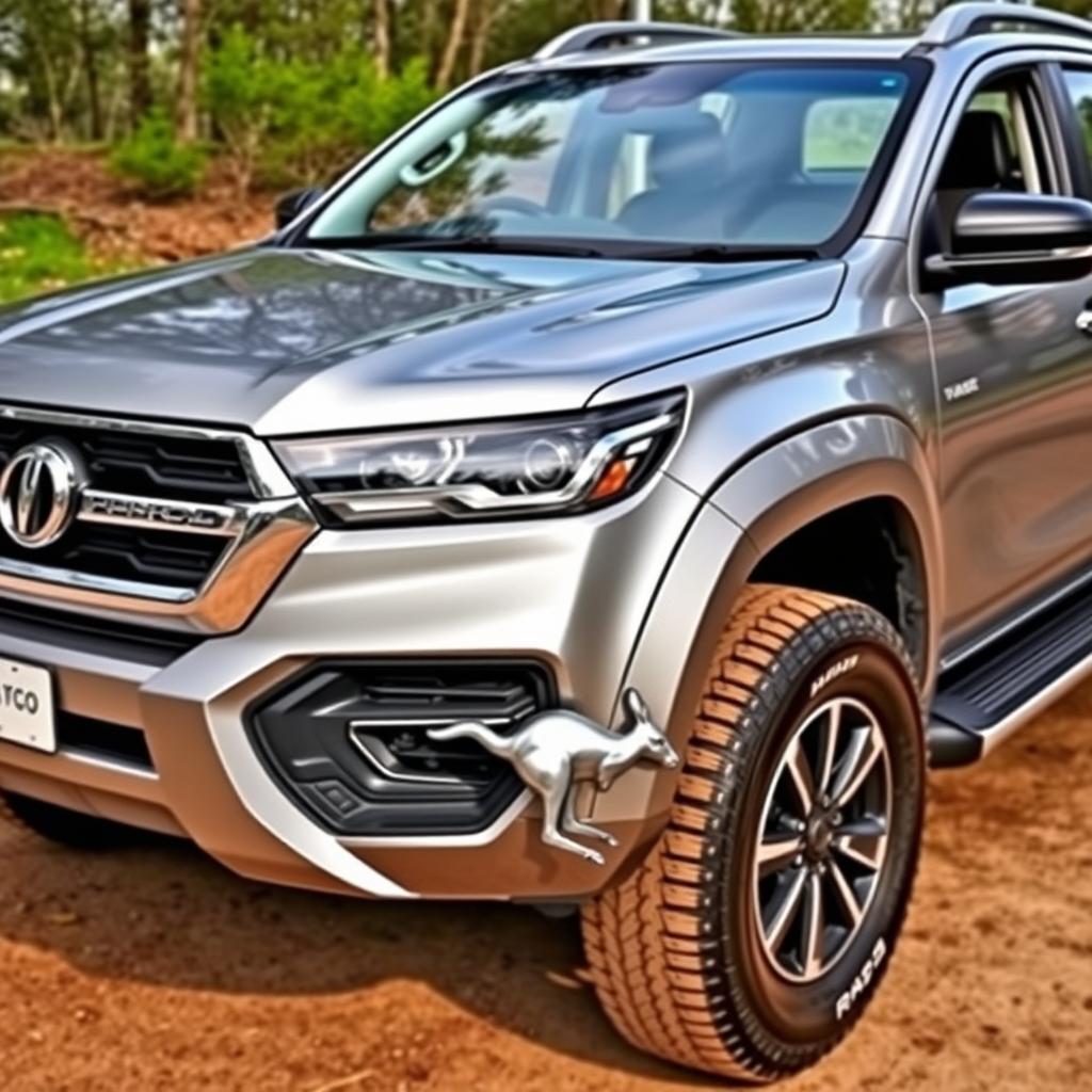 A luxurious light truck with a powerful V8 engine and 4x4 capability