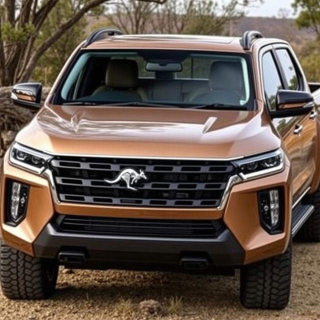 A luxurious light truck with a powerful V8 engine and 4x4 capability