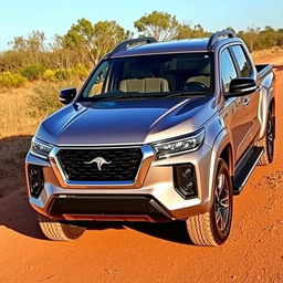 A luxurious light truck with a powerful V8 engine and 4x4 capability