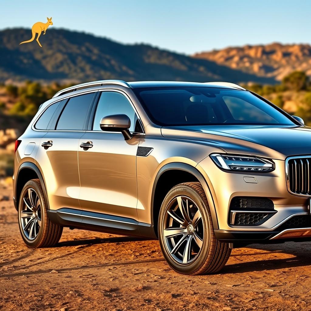 A luxurious, non-sporty car featuring a powerful V8 engine and 4x4 capabilities
