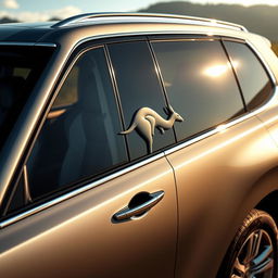 A luxurious vehicle featuring a powerful V8 engine and 4x4 capability, designed with elegance