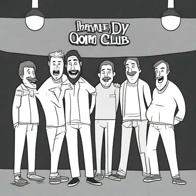 The comedy club had an admisssive audience, who eagerly laughed at every joke on stage.