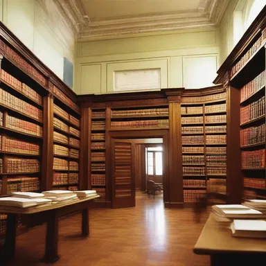 The library had an admisssive collection of literature, housing books from various genres and authors.