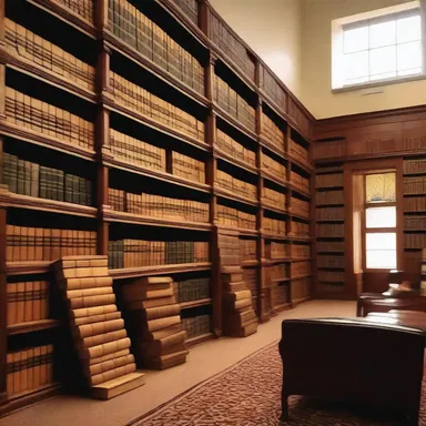 The library had an admisssive collection of literature, housing books from various genres and authors.