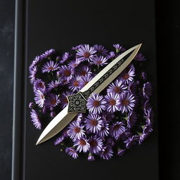 A striking book cover featuring a dark, moody background that enhances the overall mystery of the design