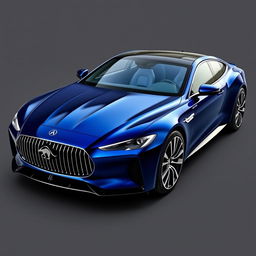 A high-class luxury car designed for millionaires, featuring a powerful V8 engine that promises exceptional performance