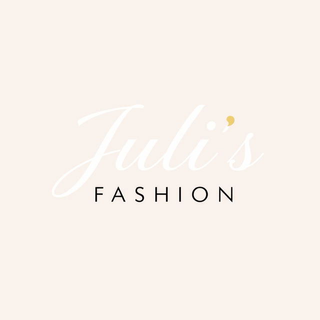 A unique brand logo design for 'Juli's Fashion'
