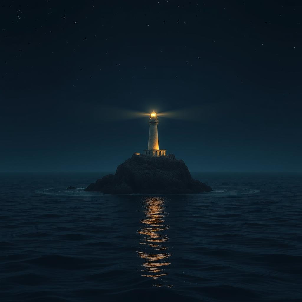 Magical Night at the Mini Lighthouse