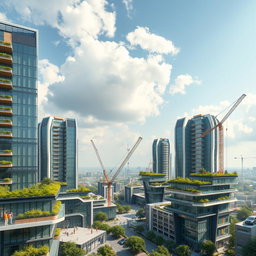 A detailed visualization of an architectural design project named 'Shubhajit Manna' showcasing innovative technology by Mivan and Highrise