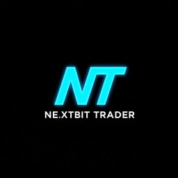 A logo design featuring a completely black background